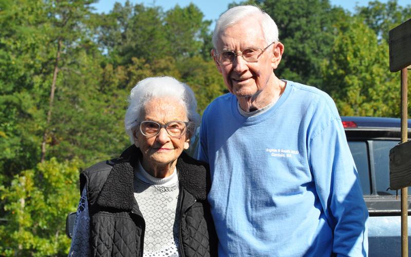 Joel (Hatch) Hatchell and his wife, Tot, enjoy their day trips together.