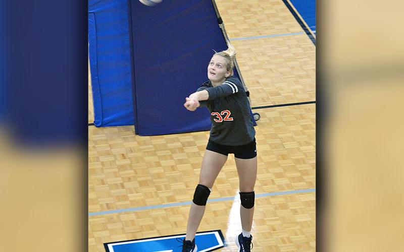 Riley Hall makes a big return for the Lady Cougars. The senior had five aces and six kills as Copper Basin beat Tellico Plains to claim the top spot in district tourney seeding.