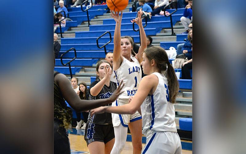 Courtney Davis scored 22 points to lead the Fannin County Lady Rebels in their victory over Gordon Central.