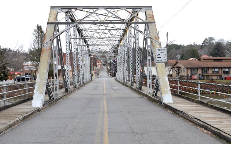 Construction was projected to get underway this week on a new deck and sidewalks for the historic steel bridge in McCaysville.