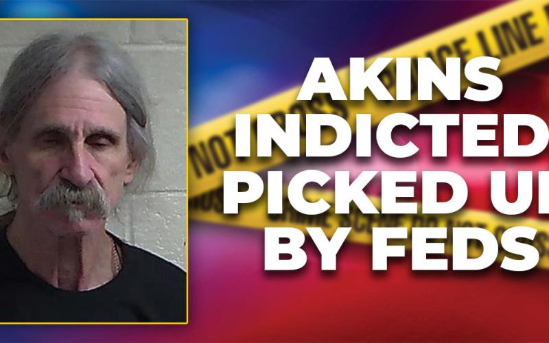 Raymond Vandiver Akins was originally arrested in Fannin County November 8, 2023, on several charges.