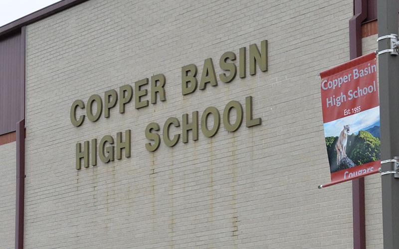 Copper Basin High School received a “B” in recent rankings presented by the state Board of Education, missing an “A” by only one tenth of a point.