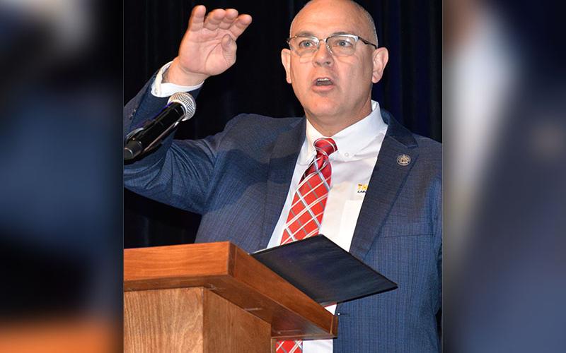 Georgia Labor Commissioner Bruce Thompson wants to fund his office based on collections.