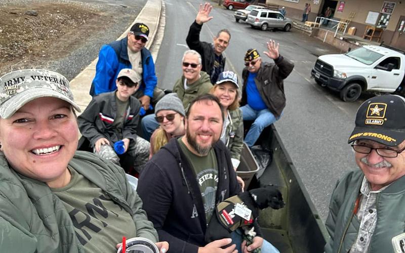 Members of American Legion Post 248 encouraged other veterans groups to take part and then helped get the Veterans Day Parade lined up. Some of Post 248’s members also rode in the parade.