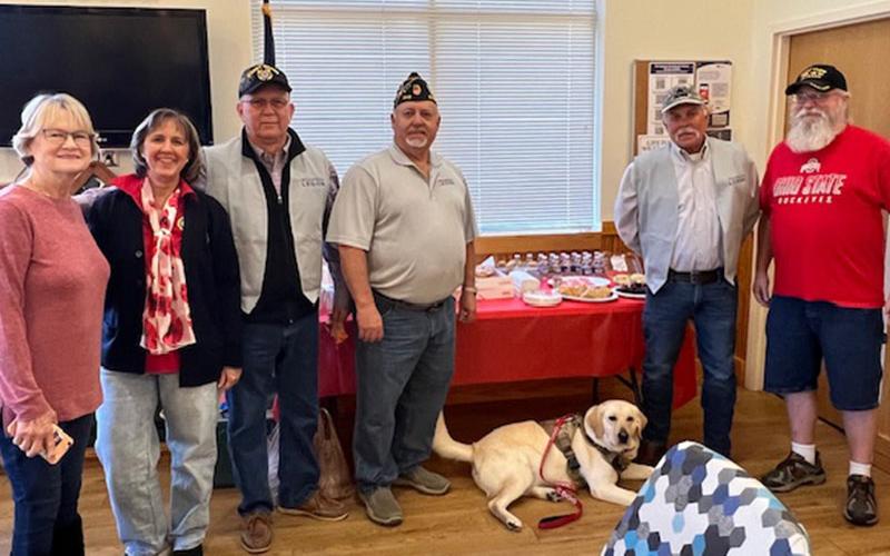 Post 248 members delivered coffee, drinks and snacks to the VA Health Clinic in Blairsville, and visited with veterans waiting for appointments.