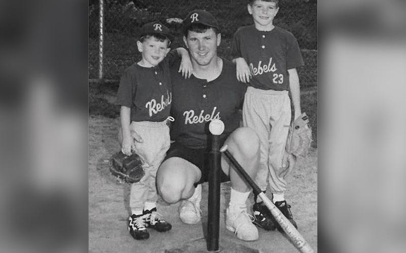 Shown are left, brother, Tyler, father, William and a young Seth McClure.