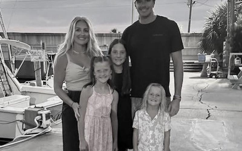 The McClure clan, shown are, left, back, wife, Katlin, daughter, Kayden-Leigh, Seth; front, daughter, Kaisley and son, Boone.
