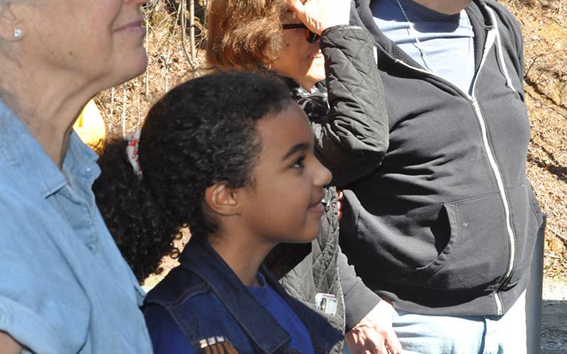 Erin Taylor Paquette visited Project Chimps Saturday, April 13, for the annual Chimps Rock event. Erin was entertained by Chimp Luke and Chimp Rusty.