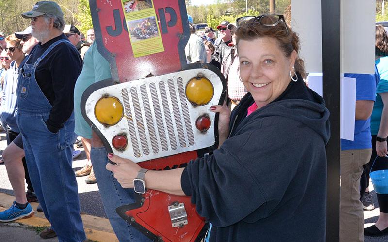 There were winners of all ages when door prizes were given away during Ride the Ridge Saturday in Fannin County.