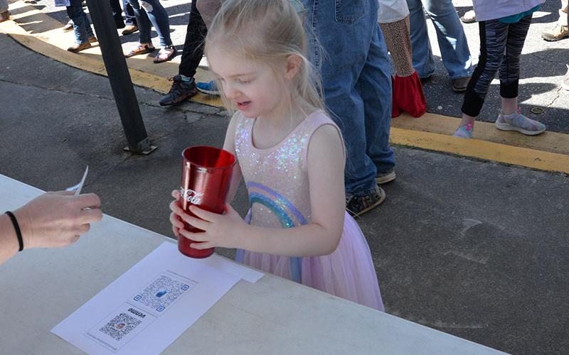 There were winners of all ages when door prizes were given away during Ride the Ridge Saturday in Fannin County.