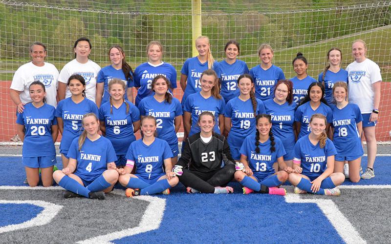 The Fannin County Lady Rebels soccer team defeated the North Cobb Christian Eagles Thursday, April 18, to advance to the Sweet 16 of the 2024 Georgia State Soccer Championships.