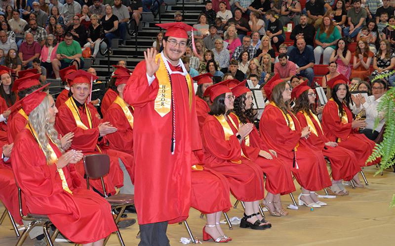 Copper Basin High School members of the Class of 2024 received their diplomas Friday night during ceremonies inside the school gym.