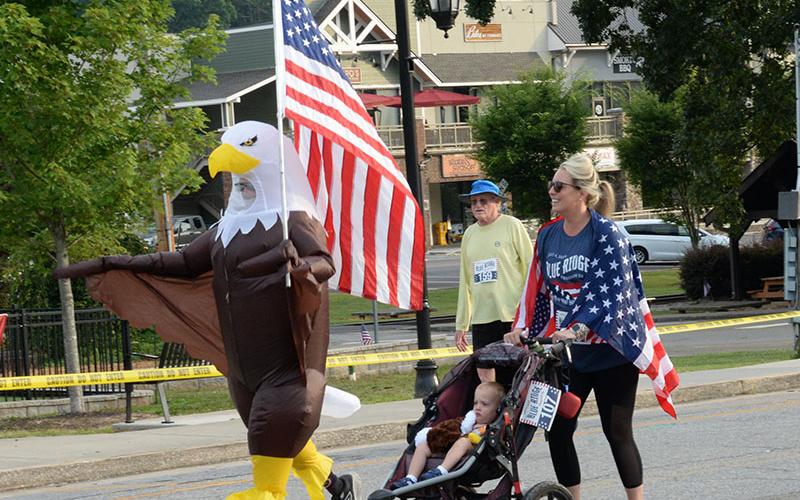 The Blue Ridge Freedom 5K was a time for many to celebrate freedom.