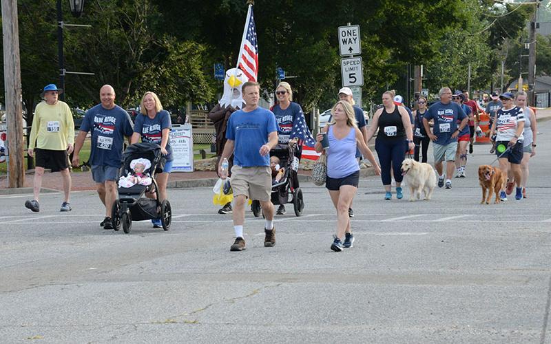 The Blue Ridge Freedom 5K was not just for serious runners, but for those who wanted to start the July 4 celebration in Blue Ridge with their own style, as many entrants brought along babies and dogs.