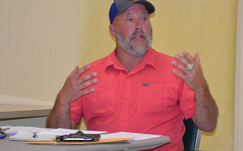 County Executive Robby Hatcher told seniors there was never any plan to close the senior center or take anything away from them.