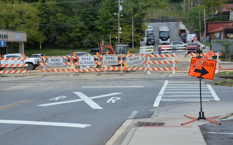 Mountain Street was originally scheduled to re-open September 11, but now will remain closed through September 15.