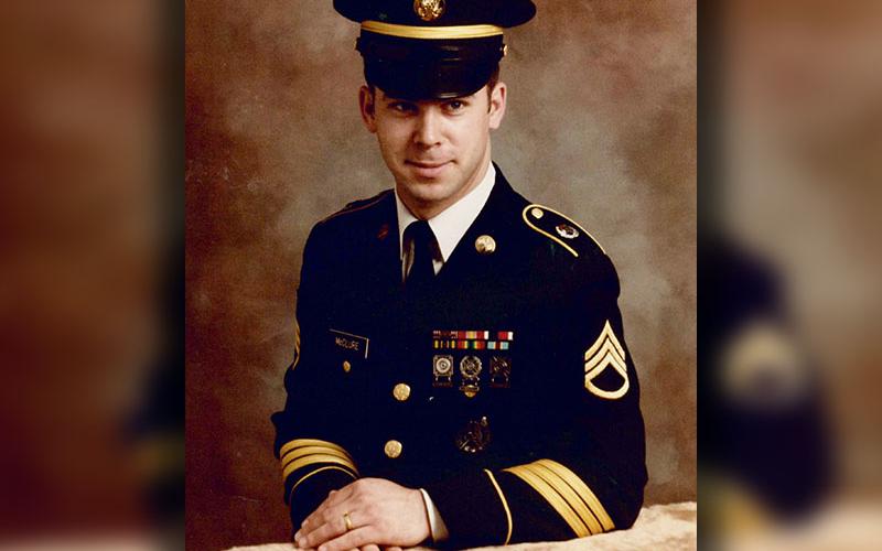 John McClure joined the U.S. Army in June of 1973 after graduating at West Fannin High School.