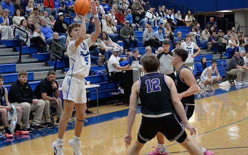 Cannon Holloway scored three points for Fannin County against Gordon Lee.