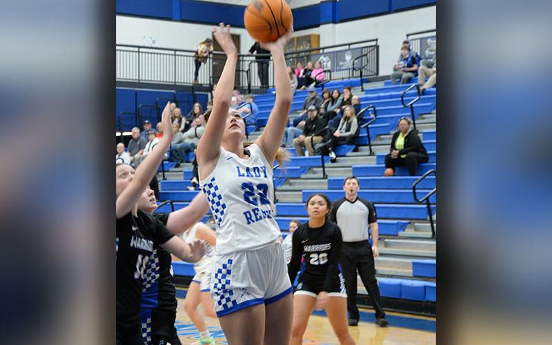 Reese Lewis has dominated in the paint both offensively and defensively for the Lady Rebels.