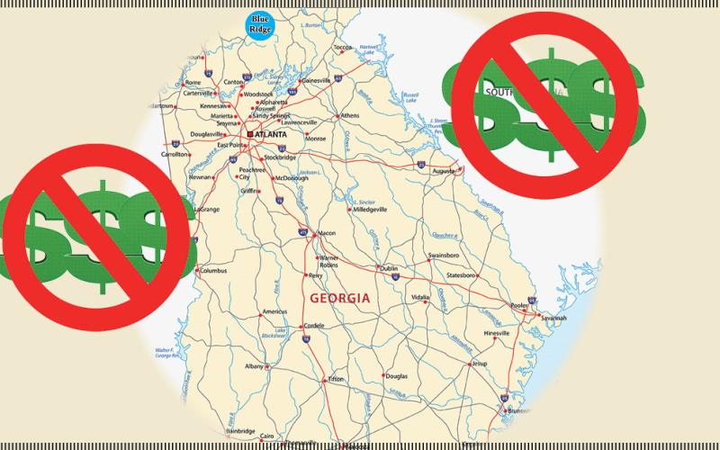 In accordance with Georgia law, Blue Ridge is ineligible to receive any state grant fund transmittals until all audit reports for the preceding five years are provided to the Department of Audits and Accounts, the letter said.