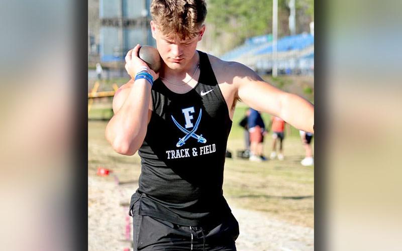 Cooper Born placed in the top three at two events for Fannin County at Walton County High School.