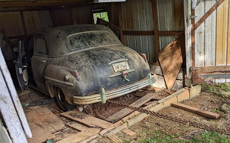 After 50 years in a garage, Imogene Teffeteller’s 1949 Plymouth was in need of restoration.