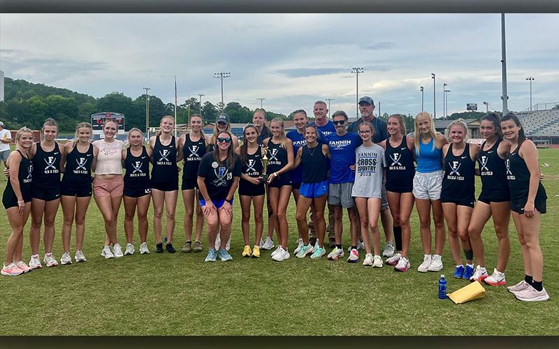 The Fannin County High School Lady Rebel Track &amp; Field Team are the 1A Division 1 Region Champions. The victory last week advances several individual Lady Rebels and relay teams to the State Sectional Meet this Saturday. The Sectional is equivalent to earning a spot in the state playoffs.
