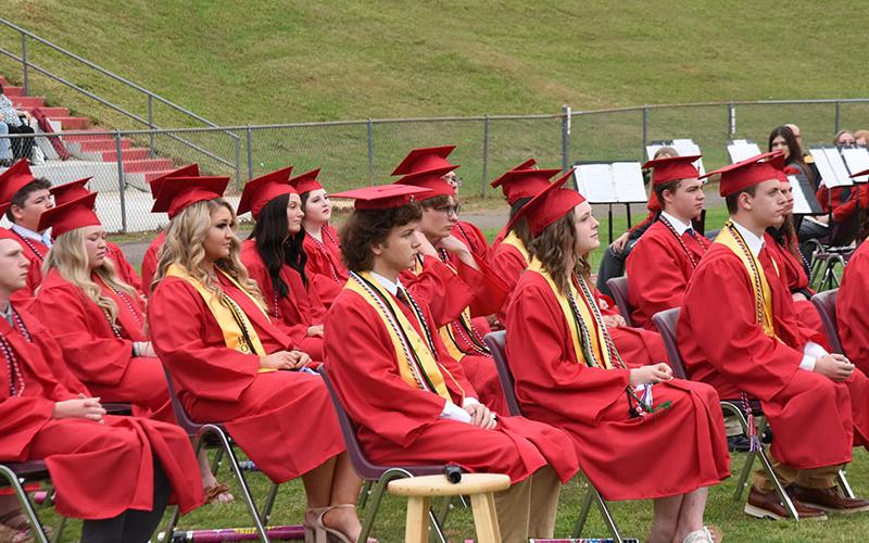 Members of the Copper Basin High School Class of 2025 were presented their diplomas during a ceremony Thursday, May 15, on the football field at the school.