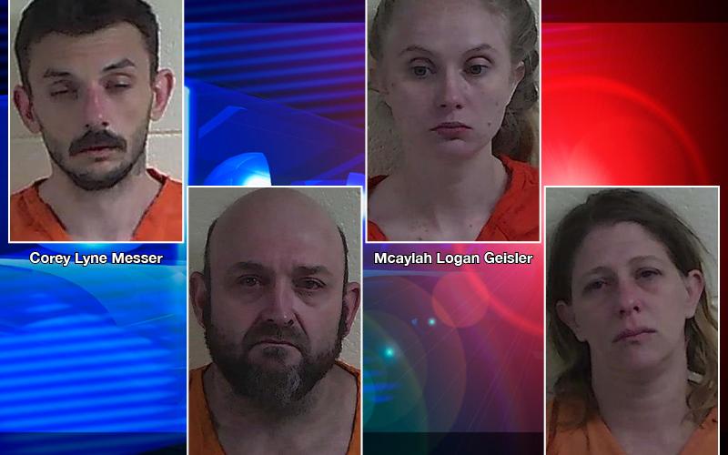 Two months of investigative work by four area law enforcement agencies resulted in the arrests of four individuals on multiple charges earlier this month.