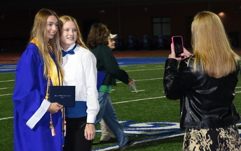 Like all graduations before, the Fannin County High School ceremony Friday night was followed by plenty of pictures with family and friends.