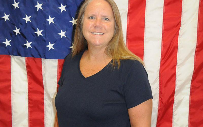 Lori Walden is a veteran with 32 years of service in the Air Force.