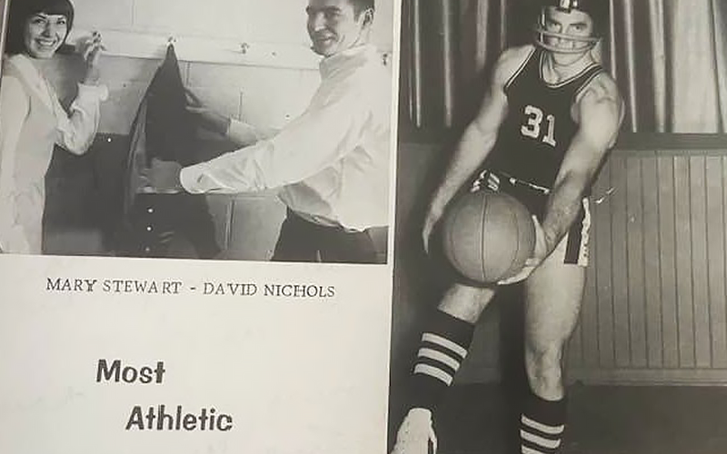 David “Chip” Nichols was named “Most Athletic” boy.