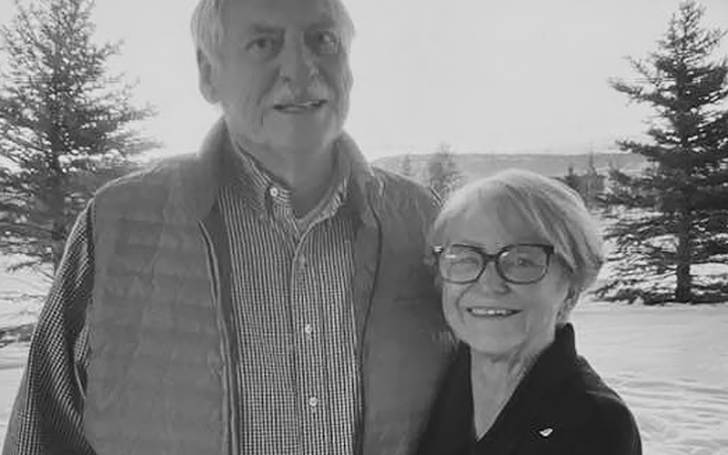 Chip Nichols now enjoys traveling with his wife Nancy.