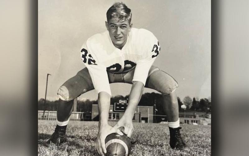 Jim Crawford during his time playing at West Fannin High School.