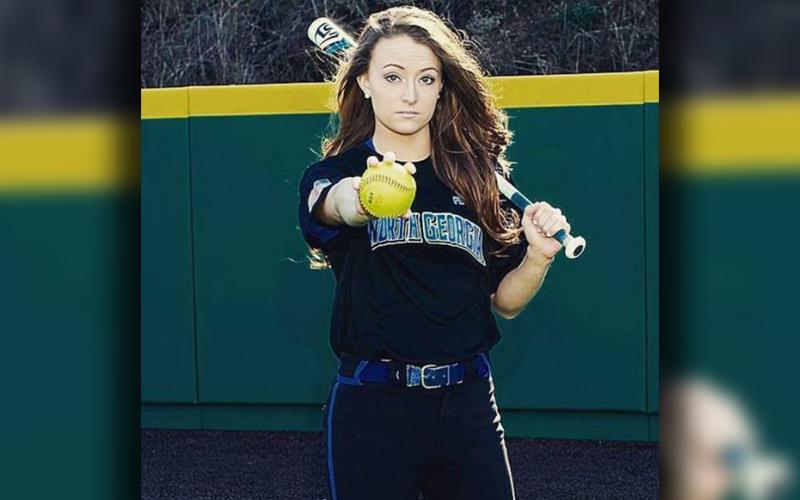 Alexis Collis O’Neal is shown in her University of North Georgia uniform.