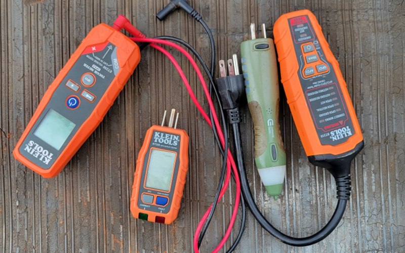 Testing GFCI outlets is easy enough for homeowners by using an instrument such as the ones above. All are readily available at hardware stores.