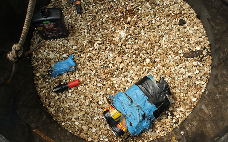 These are just a few of the improvised explosive devices found in Kevin Wade O’Neals home.