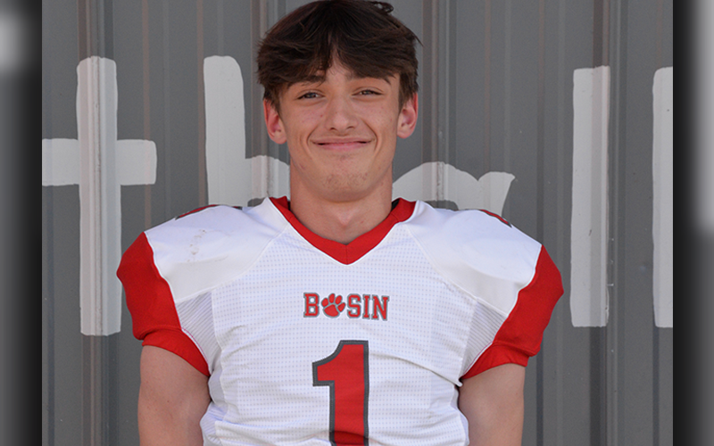 Nathan Spencer made history at Copper Basin Friday night scoring seven touchdowns.