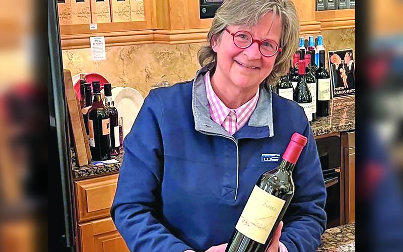 Sarah Auman welcomes customers to Out of the Blue, her passion where she declares, “I don’t feel like I’ve worked a day since I’ve been here.”