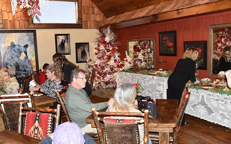 Guests for the annual Tour of Trees at Serenity in the Mountains were treated to plenty of delicious snacks and drinks Saturday.