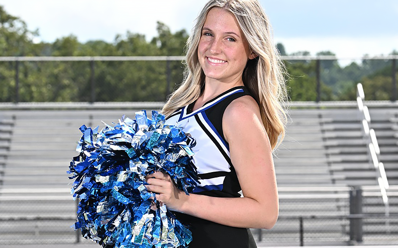 Photo by All Star Photos Fannin County High School senior cheerleader Makya Watson was selected to cheer and dance with the Spirit of America squad at this years Macy’s Thanksgiving Day Parade in New York City.