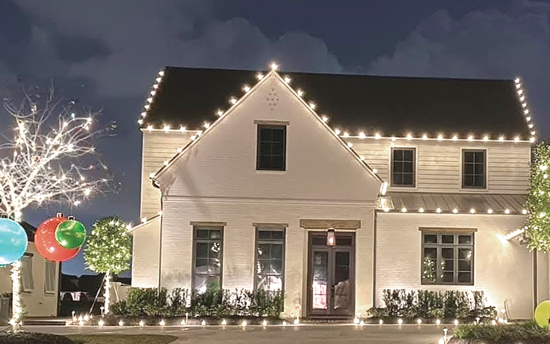 Olin Lucas creates and installs specialty outdoor lighting to suit a variety of references and budgets.