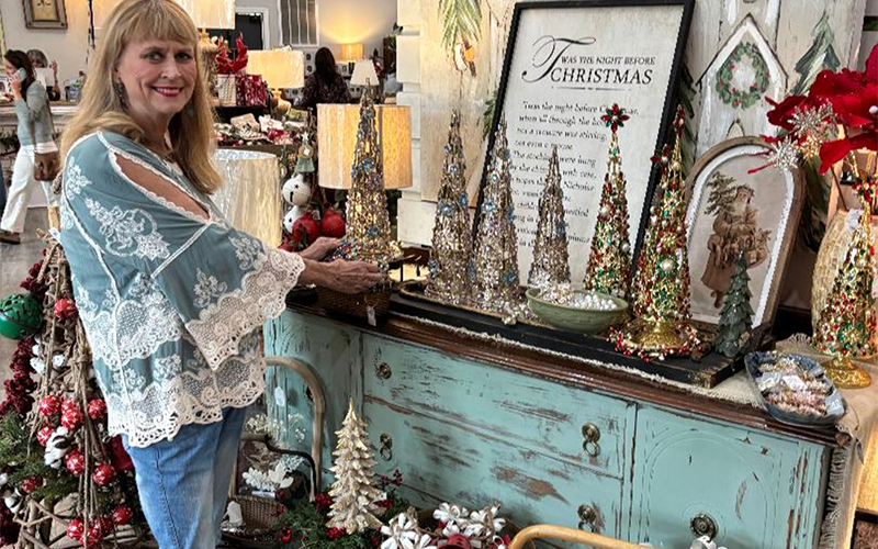 Mitzi Thomasson fills her store, Mitiz’s on Main, with one-of-a-kind items she finds all over North Georgia and in surrounding states. Her goal is to find quality and offer prices that are fair.