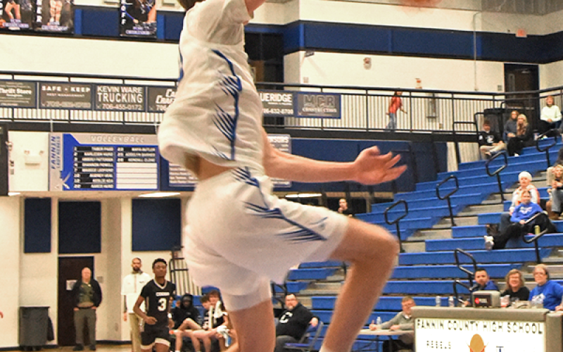 Kolton Kaylor has been the high scorer in the team’s recent wins over Coosa and Gordon Lee. News Observer Photo by Glenn Harbison