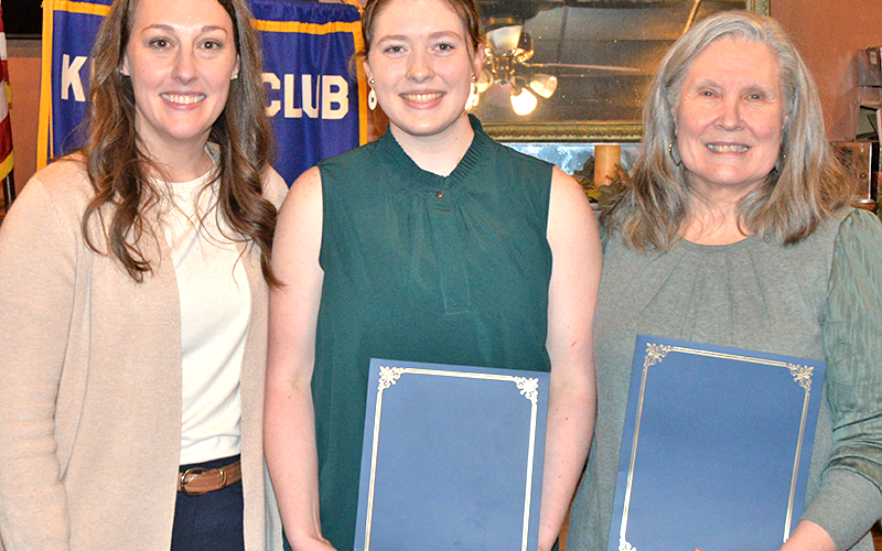 Mountain Area Christian Academy’s Holly Dressler, middle, was in the running for this year’s STAR student recognition. She is shown with Principal Rachel Jones and STAR teacher Brenda Crawford.