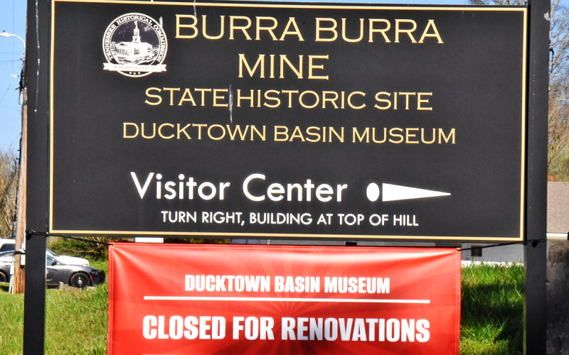News Observer photo/Glenn Harbison Long awaited renovations have forced the temporary closing of the Ducktown Basin Museum. No date is yet known for when the popular attraction may re-open.