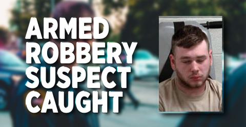 Samuel Ray Clayton, shown in his booking photo, is charged with the armed robbery of the BP gas station on Highway 5 Saturday, October 26.