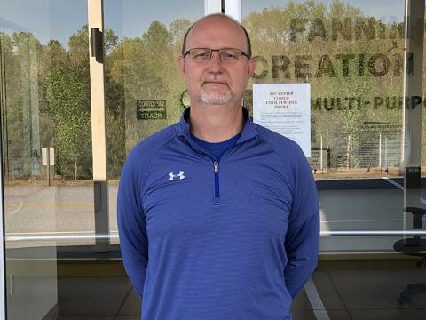 Fannin County Recreation Department Director Eddie O'Neal