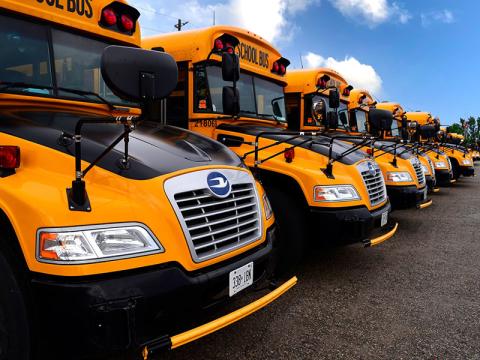 "Here comes the bus” parent app is now up and running so that parents and guardians will have the ability to know the location of their child’s bus and get alerts when the bus enters a zone close to their residence.
