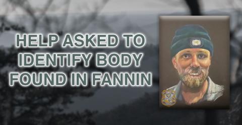 This is a forensic artist’s rendering of the remains of man found on Springer Mountain in January.